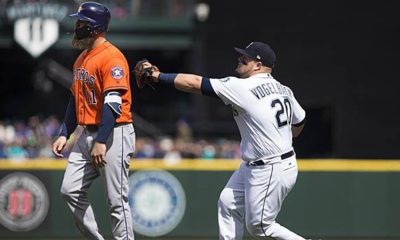 MLB: Mariners succeeds in strange triple play against Houston Astros