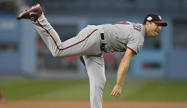 MLB: Max Scherzer leads Washington Nationals to victory over Clayton Kershaw's Dodgers