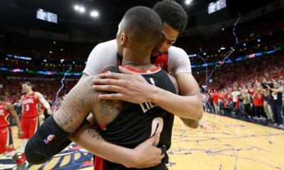 NBA: Lillard shows greatness and congratulates Davis