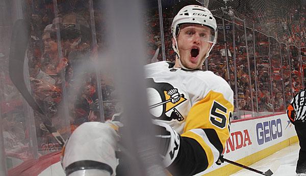 NHL: 13-goal madness at pens game - Guentzel with four-pack