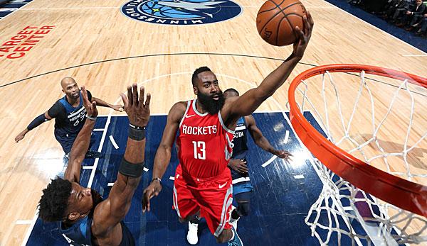 NBA: 50-point quarter! Harden and Rockets mercilessly