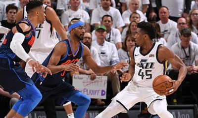 NBA: OKC at the Abyss - Biting Utah enervates Westbrook and George