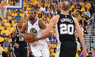 NBA: Durant leads trembling dubs in round two