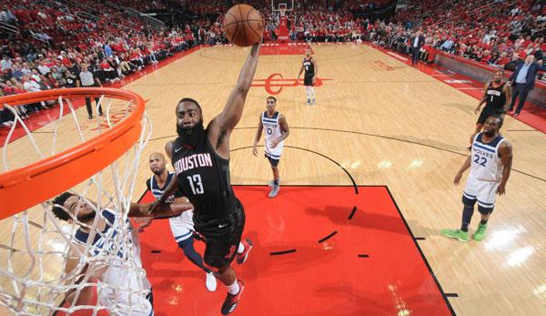 NBA: Thanks to Harden and Capela: Rockets are in round two!