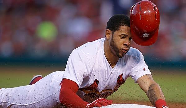 MLB: Head cut open: Tommy Pham of the St. Louis Cardinals must leave the game