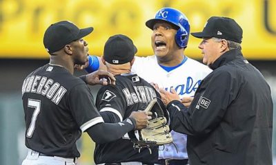 MLB: Benches Clear! White Sox and Royals with hot double header