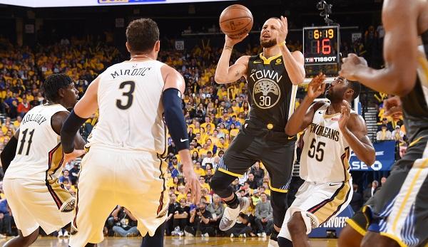 NBA: Warriors beat brave pelicans at curry comeback