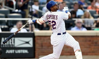 MLB: Yoenis Cespedes destroys diamond chain at New York Mets bankruptcy