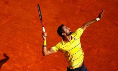 ATP: Marin Cilic with bad luck in the game and good luck in love