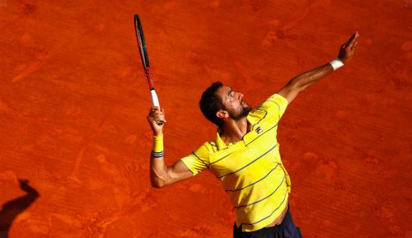 ATP: Marin Cilic with bad luck in the game and good luck in love