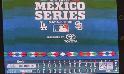 MLB: Dodgers pitch No-Hitter against Padres in Mexico