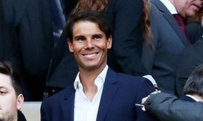 ATP: Rafael Nadal as a guest of Madrid's footballers - with the wrong team