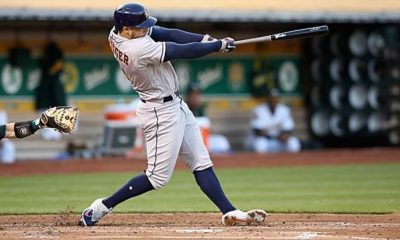 MLB: Springer achieves six hits against Oakland Athletics