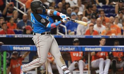 MLB: Vladimir Guerrero Jr. hits home run against Hotel