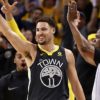 NBA: Media: Klay Thompson and Warriors talk about extension