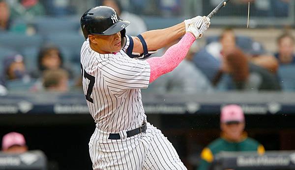 MLB: Stanton's home run marks historic milestone for the Yankees