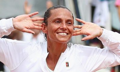 WTA: Rome says goodbye to Vinci - Victoria Azarenka also has to say "Ciao