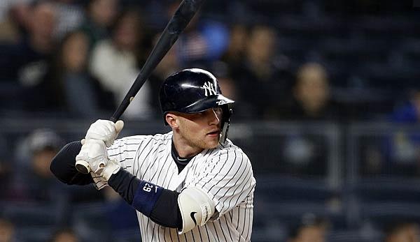 MLB: Yankees send Brandon Drury to the Minor Leagues