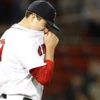 MLB: Sox-Pitcher injures his shoulder while throwing a glove