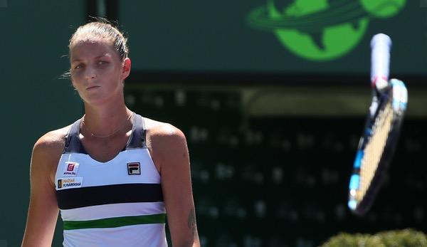 WTA: Rome: Furious Pliskova punches hole in referee chair