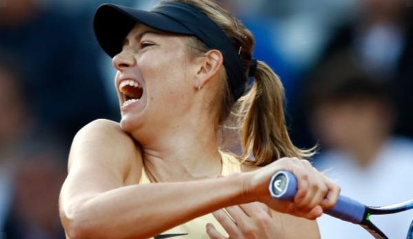 WTA Rome: Caroline Wozniacki retires, Maria Sharapova in semi-final