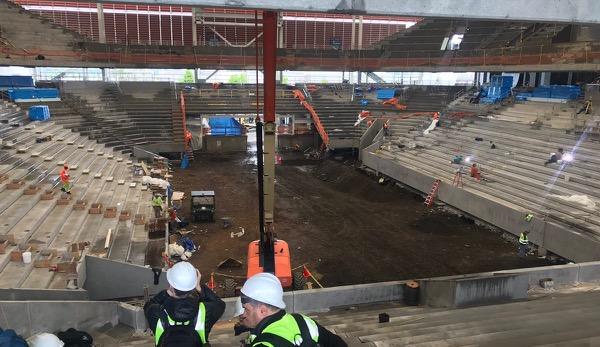 US Open: Roof completed: New York's second weatherproof stadium