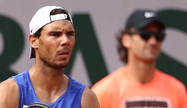 French Open: Rafael Nadal - Small show run on the Suzanne Lenglen