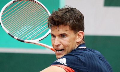 French Open: Dominic Thiem moves confidently into the second round