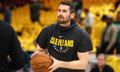 NBA: Cavs-Forward Kevin Love reports fit for game 1 of the finals