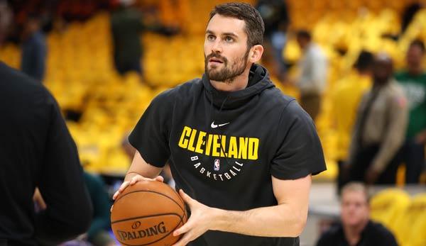 NBA: Cavs-Forward Kevin Love reports fit for game 1 of the finals