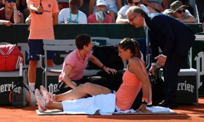 French Open: Weakened Andrea Petkovic defeated Simona Halep