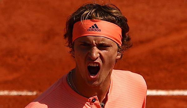 French Open: Awesome! Alexander Zverev with the next five-set victory