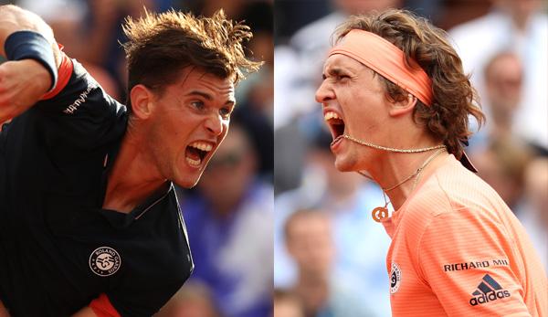 French Open: Alexander Zverev or Dominic Thiem - Who can make it to the semi-finals?