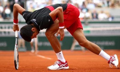 French Open: Novak Djokovic's sudden crash: "I don't know what to do now"