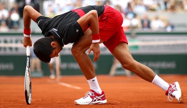 French Open: Novak Djokovic's sudden crash: "I don't know what to do now"