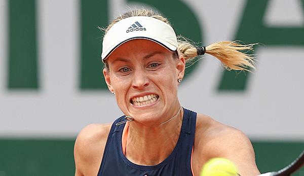 French Open: Out in quarter-finals: Angelique Kerber defeated Simona Halep in three sets