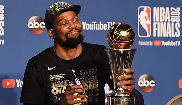 NBA: Durant again awarded as final MVP