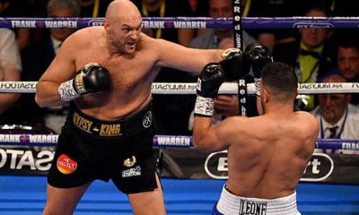Boxing: Tyson Fury wins comeback by giving up his opponent