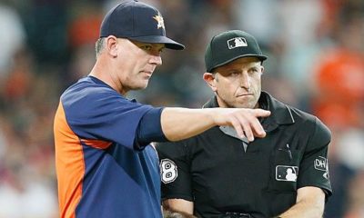 MLB: Manager discusses Houston Astros to victory over Texas Rangers