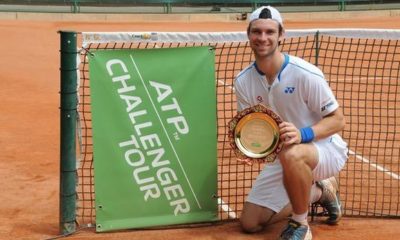 ATP Challenger: Yuri Rodionov after his Challenger premiere victory: