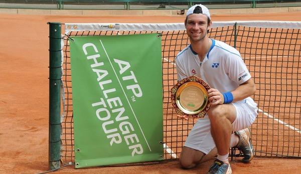 ATP Challenger: Yuri Rodionov after his Challenger premiere victory: