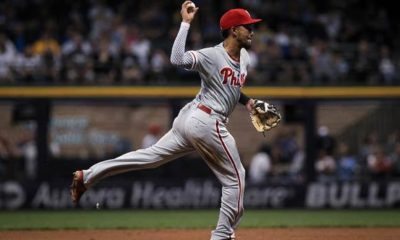 MLB: Philly-Rookie: Long break after hand break