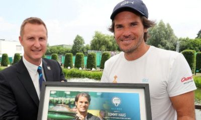 ATP: Tommy Haas honored for outstanding tennis career