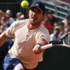 ATP: Eastbourne: Mischa Zverev at Wimbledon dress rehearsal in round of 16