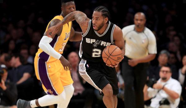 NBA: Spurs and Lakers talk about Kawhi again