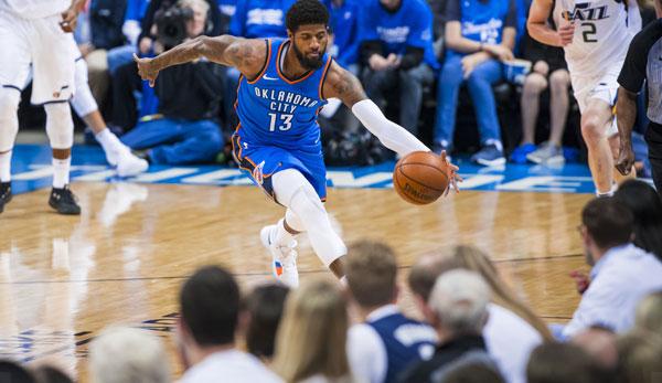 NBA: Media: George signs maximum contract in OKC