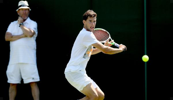 Wimbledon: Splitter: Dominic Thiem as croquet specialist - Simona Halep alone at home