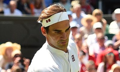 Wimbledon: Roger Federer on the double (and new outfit) in round two