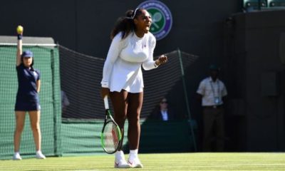 Wimbledon: Serena Williams gets off to a good start