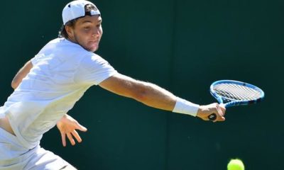 Wimbledon: Next five-sentence thriller! Struff wrestles down serving monster Karlovic